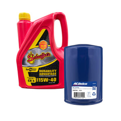 Schaeffer's 15W-40 Oil Change in a Box for 6.6L Duramax