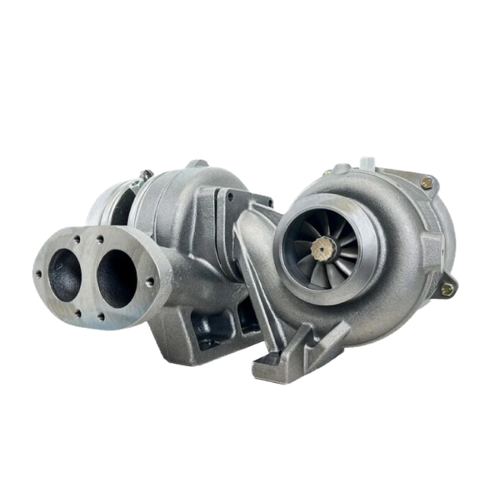 KC Fusion Compound Turbos - (Stage 1 High Pressure & Stage 1 & 2 Low Pressure Turbos) - 6.4 Powerstroke (2008-2010) - choateperformance