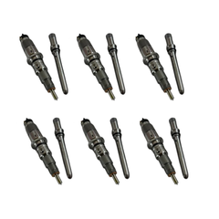 Komatsu SAA6D107 Fuel Injector & Feed Tube Kit