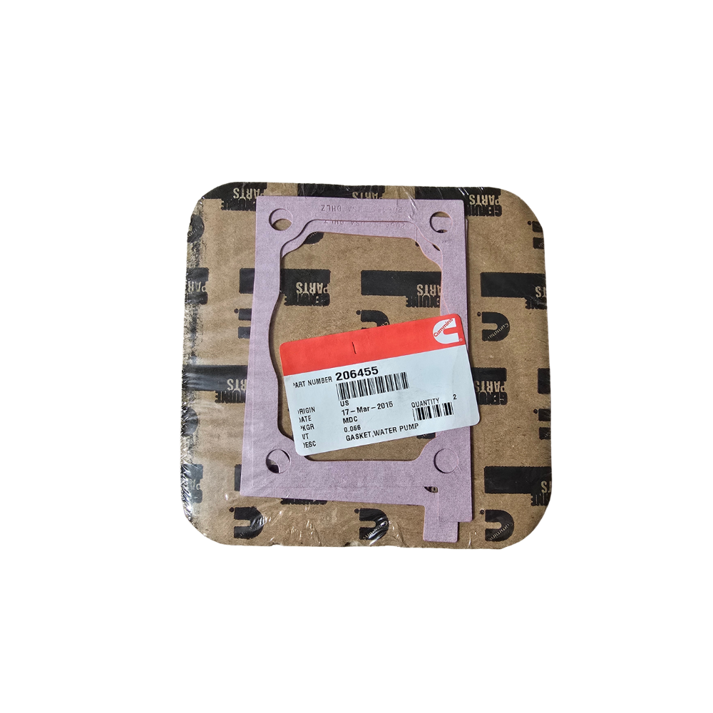 Genuine Cummins 206455 Water Pump Gasket | KTA38 KTA50 QSK19