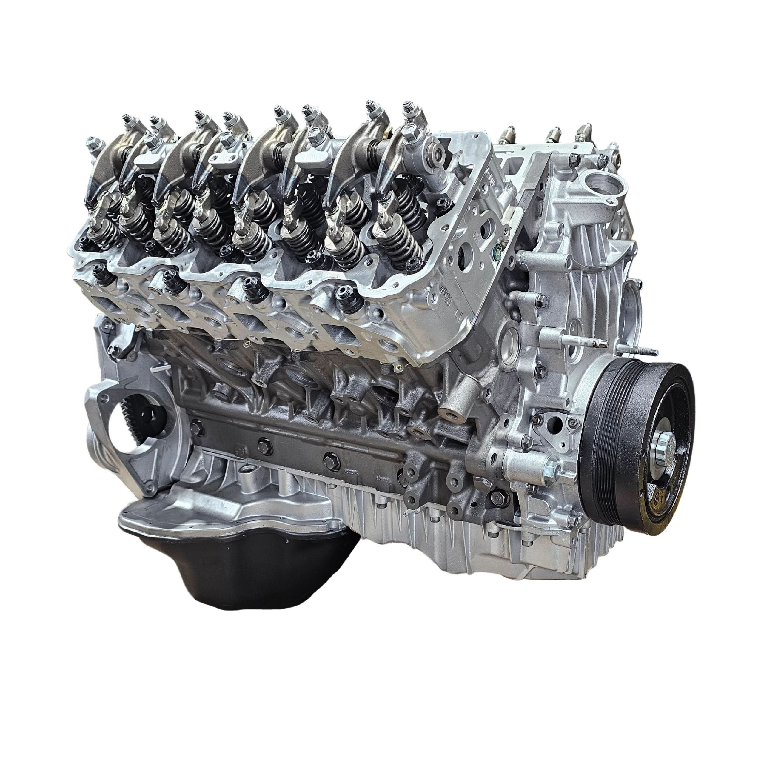 6.6L 2001-2004 Long Block Daily Driver LB7 GM Duramax Diesel Crate Engine Choate Performance