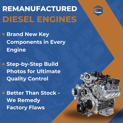 Why choose a remanufactured diesel engine from Choate Performance