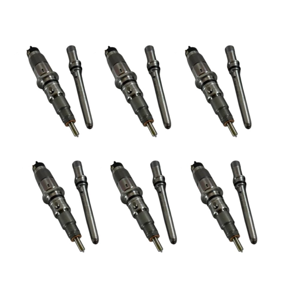 Komatsu SAA6D107 Fuel Injector & Feed Tube Kit