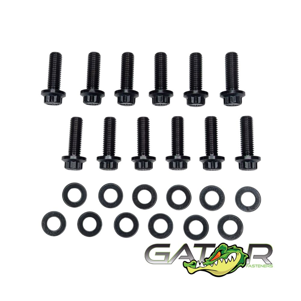 Heavy Duty Up-Pipe Bolt Kit for 2001-2016 Silverado/Sierra 2500/3500 HD 6.6L Duramax Diesel Gator Fasteners
