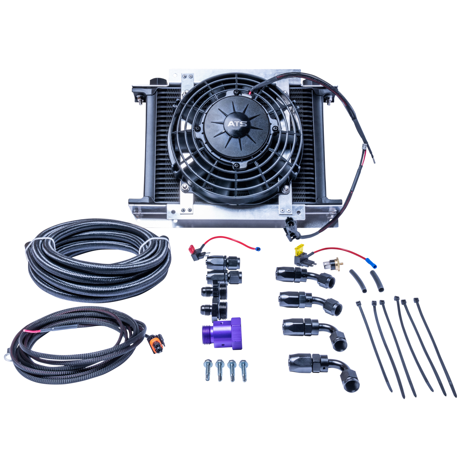 ATS Auxiliary Transmission Cooler Kit: Temperature Control - Choate ...