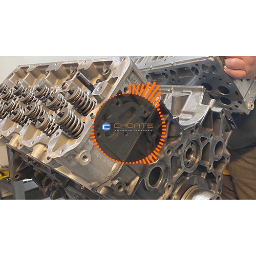 6.4L Long Block Model C Engine 2008-2010 - Powerstroke Ford Diesel Engine