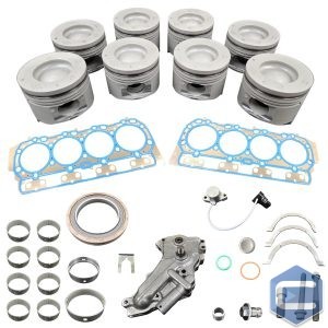 6.6L LLY Duramax Long Block Rebuild Kit