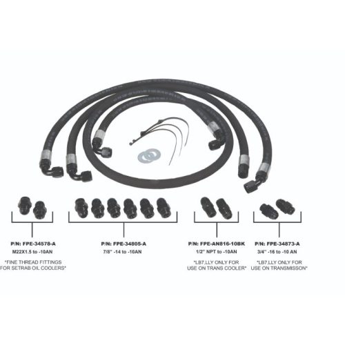 Allison Transmission Cooler Lines LB7 LLY